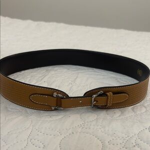 Gucci Vintage Tan Leather Belt -  Interior black color - Women’s